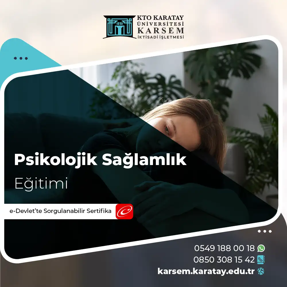 Psikolojik Sağlamlık Eğitimi Sertifikası