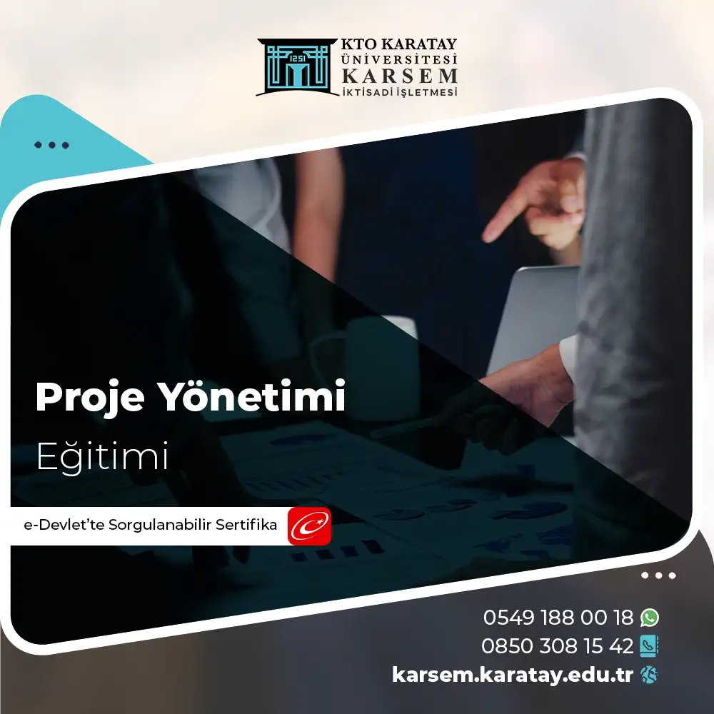 Proje Yönetimi Sertifikalı Eğitim Programı