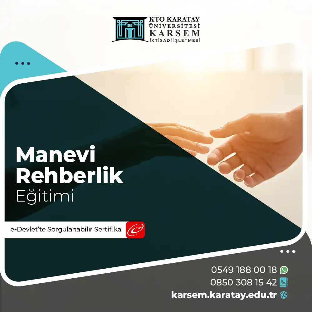 Manevi Rehberlik Eğitimi Sertifika Programı