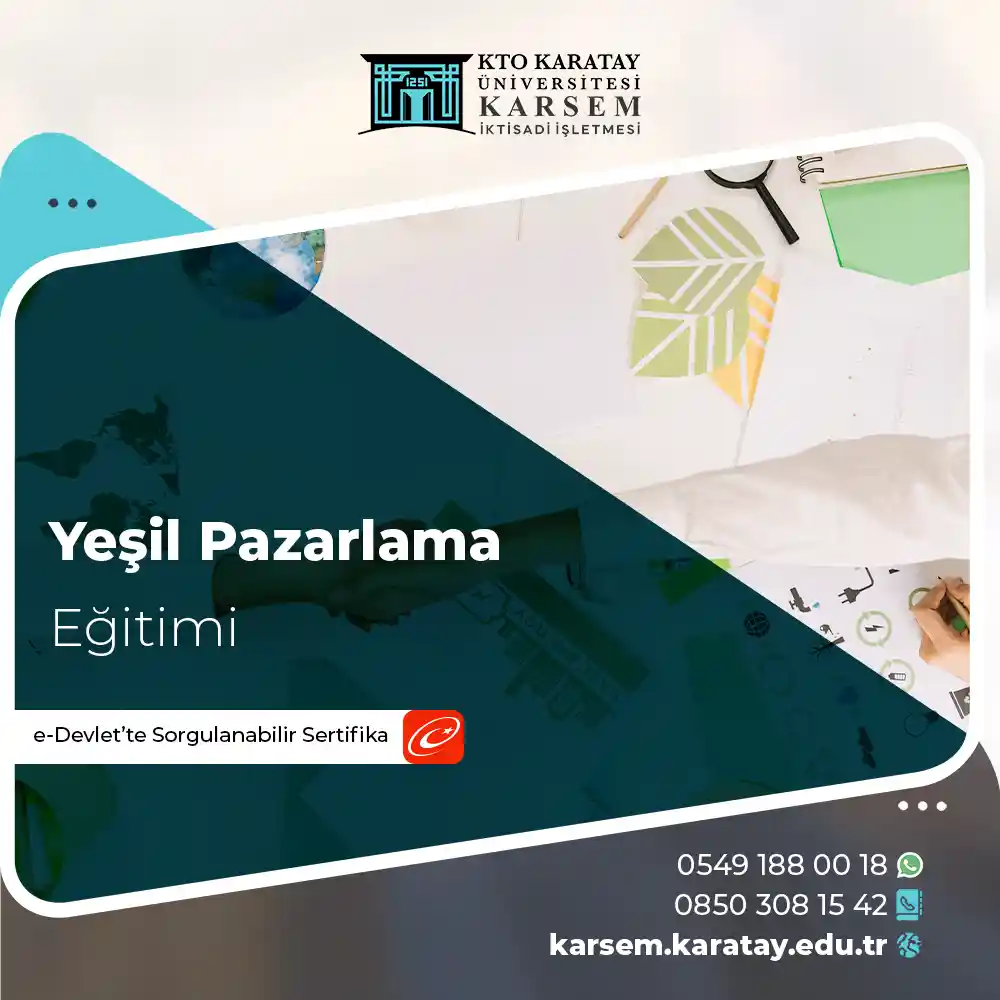 Yeşil Pazarlama Sertifika Programı