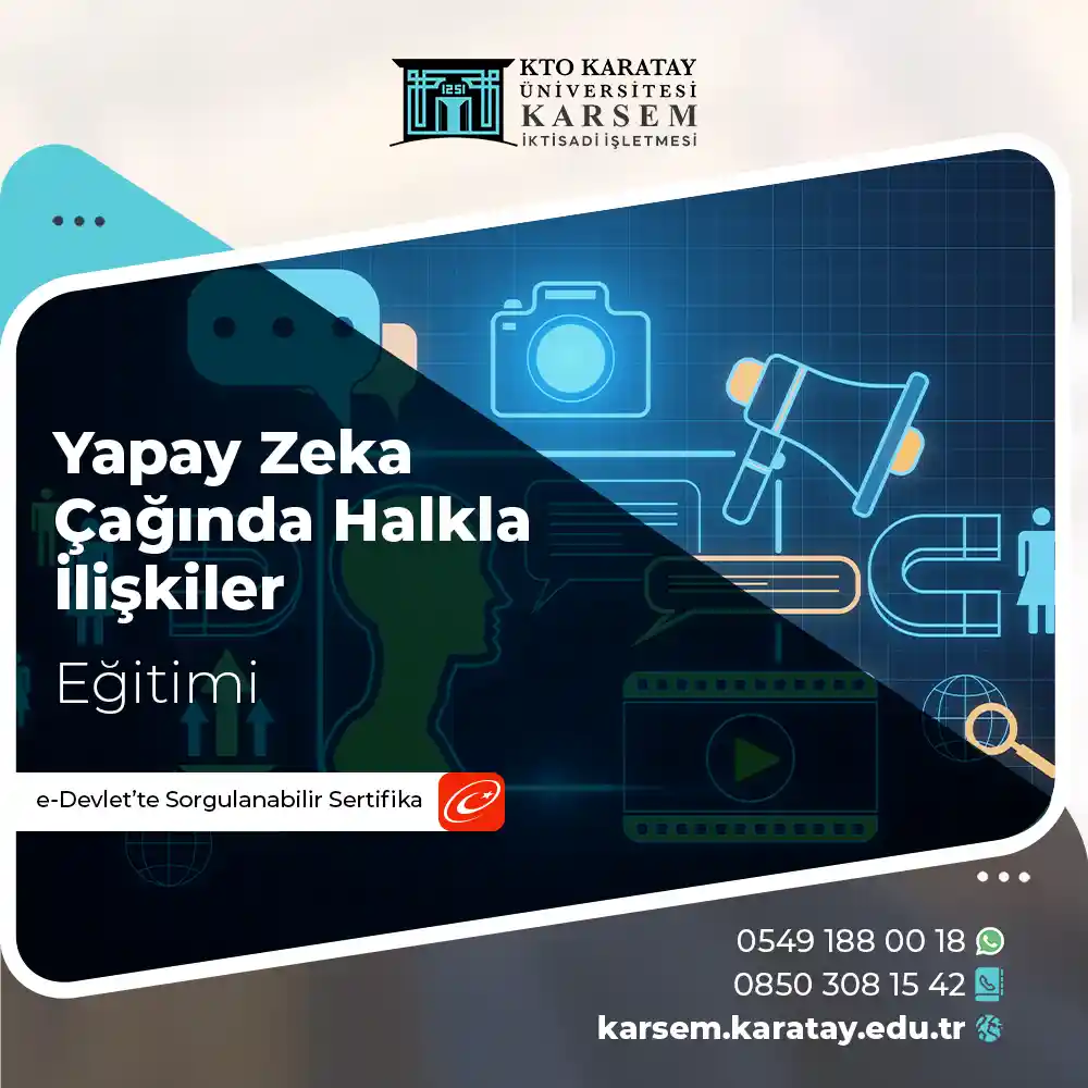 Yapay Zeka Çağında Halkla İlişkiler Sertifika Programı