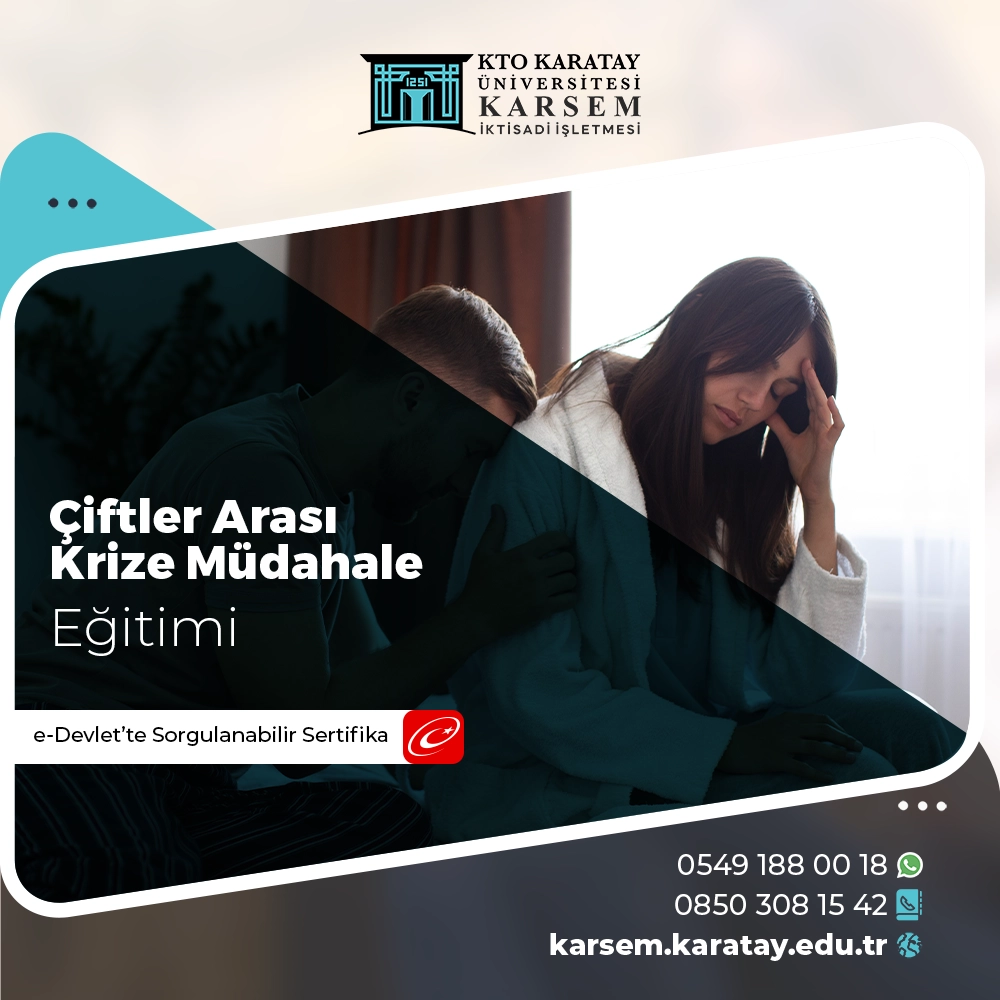Çiftler Arası Krize Müdahale Eğitimi Sertifika Programı