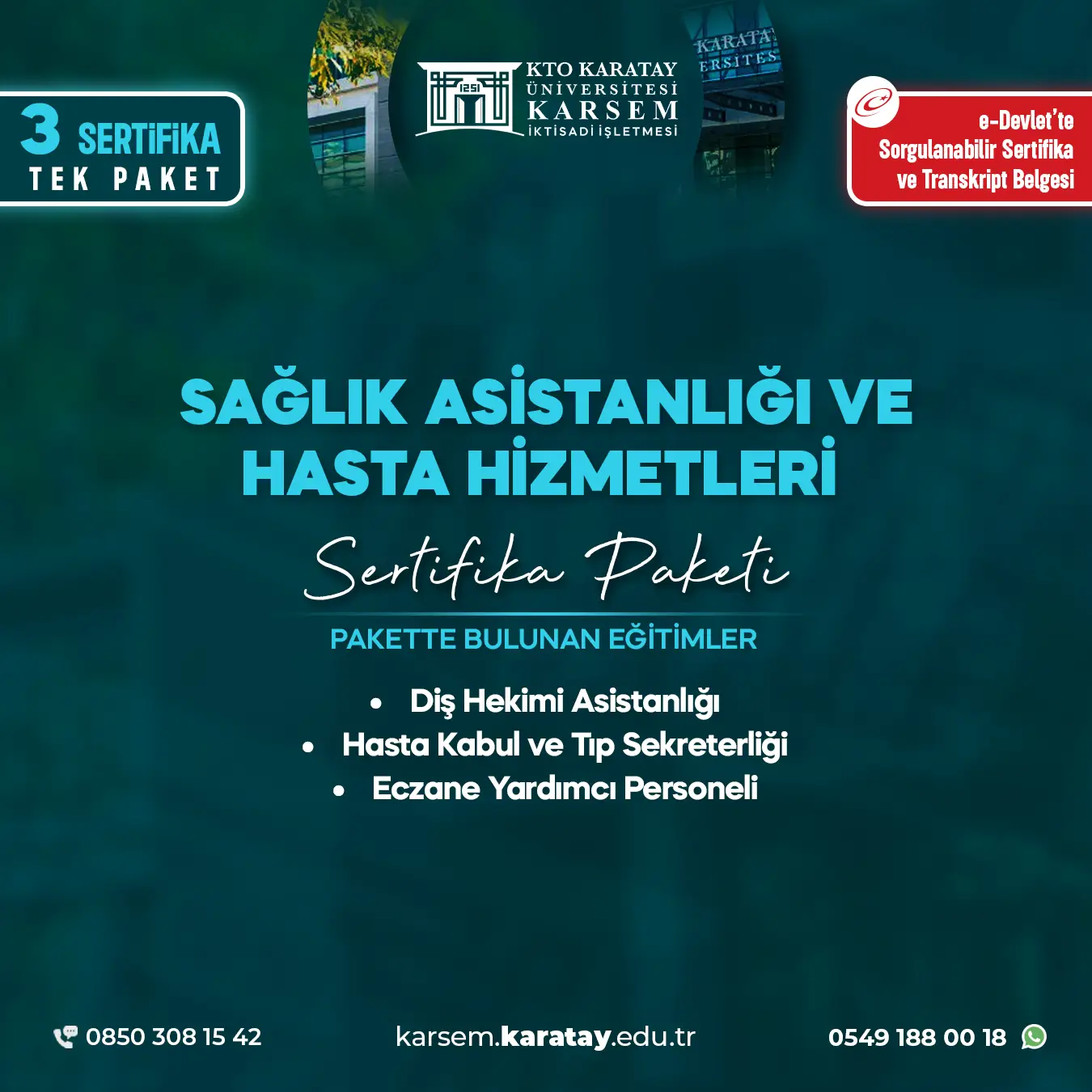 Sağlık Asistanlığı ve Hasta Hizmetleri Eğitim Paketi
