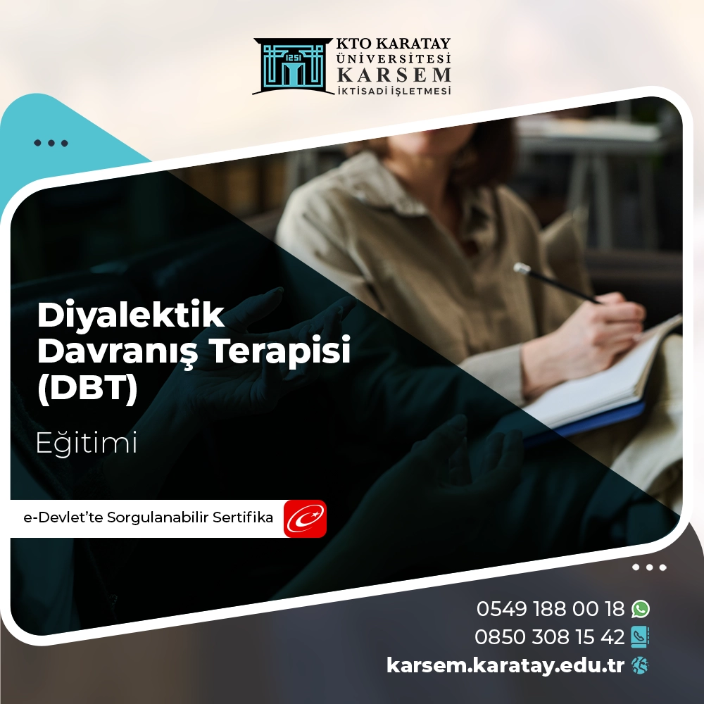 Diyalektik Davranış Terapisi (DBT) Sertifika Programı