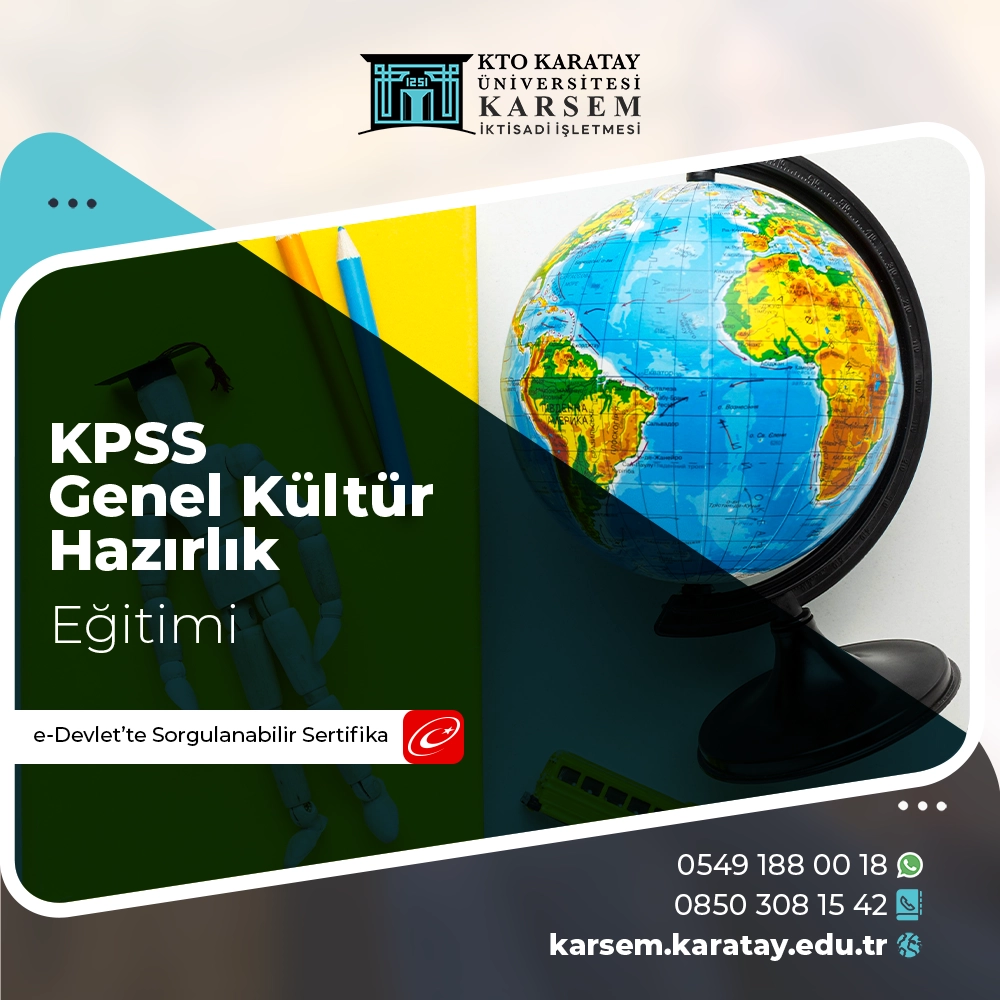 KPSS Genel Kültür Hazırlık Programı
