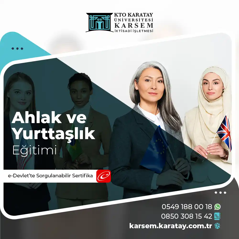Ahlak ve Yurttaşlık Eğitimi Sertifika Programı