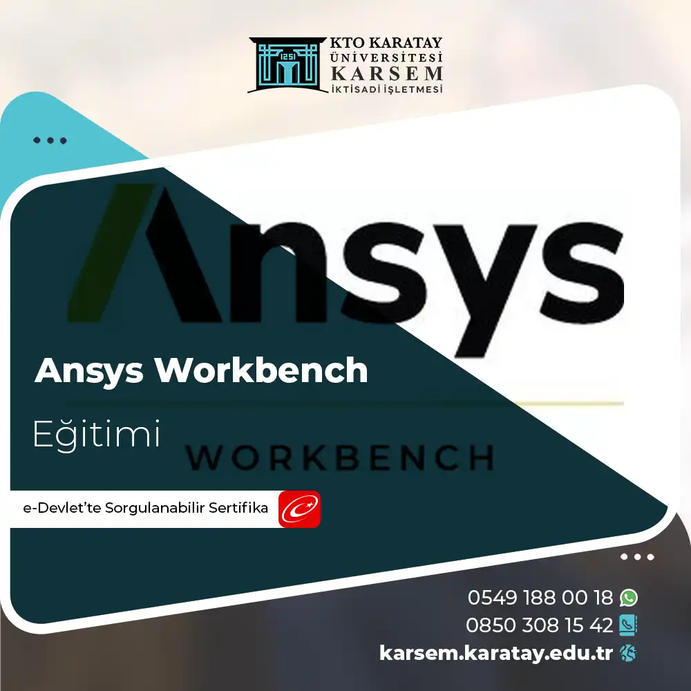 Ansys Workbench Eğitimi Sertifika Programı