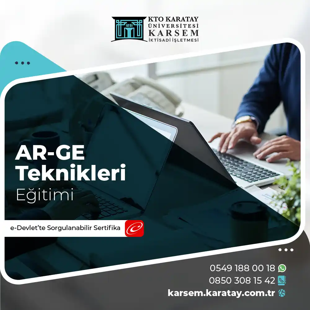 Ar-Ge Teknikleri Eğitimi Sertifika Programı