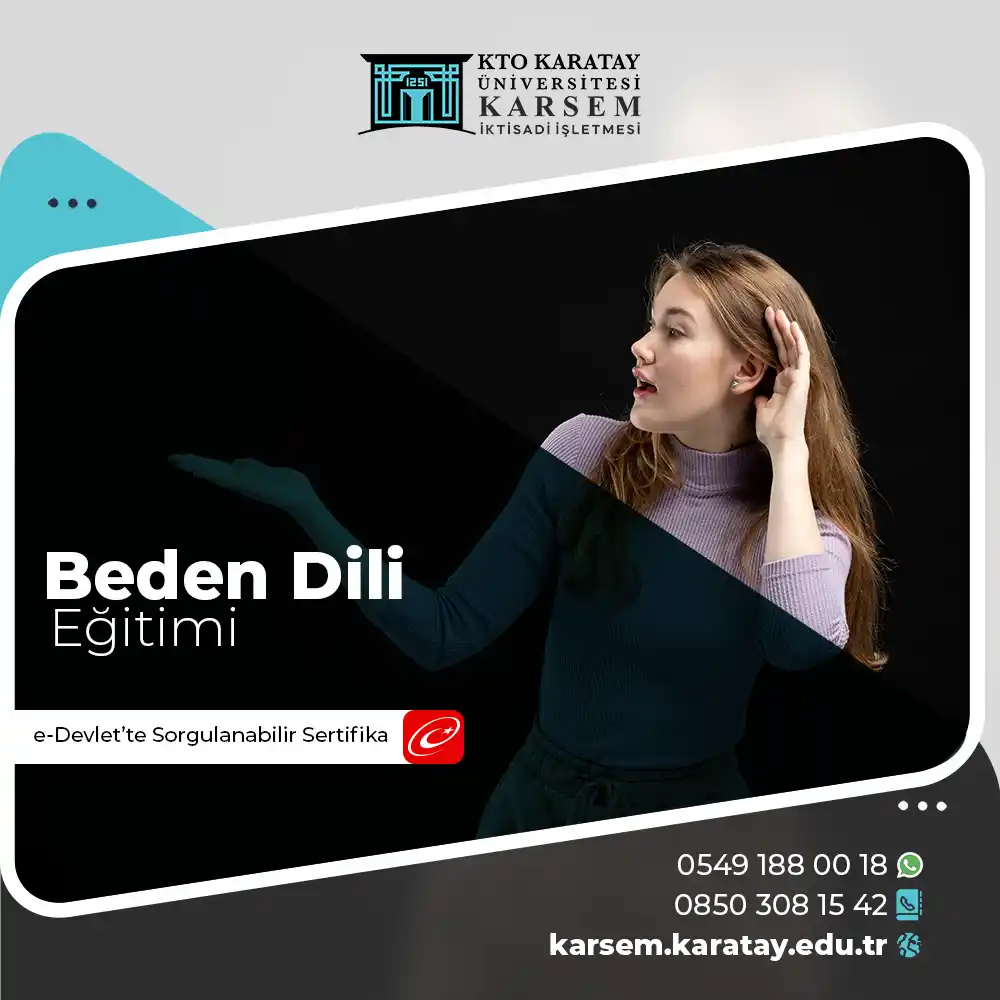 Beden Dili Eğitimi Sertifika Programı