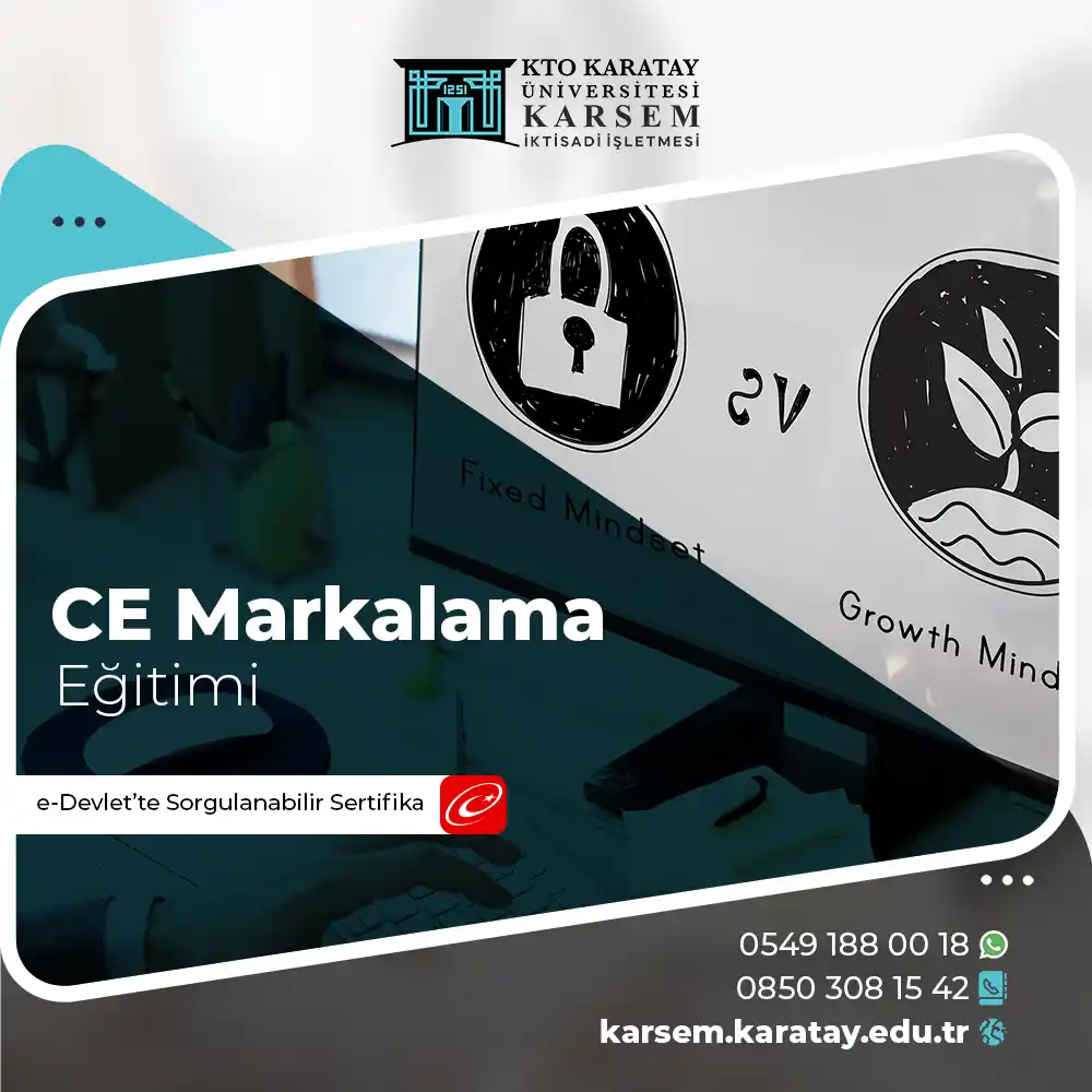 CE Markalama Eğitimi Sertifika Programı