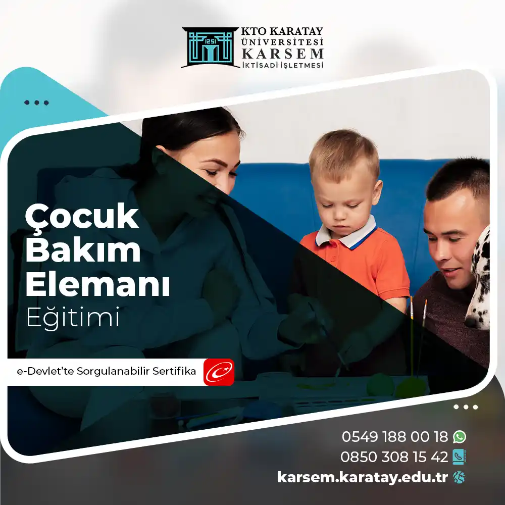 Çocuk Bakım Elemanı Eğitimi Sertifika Programı
