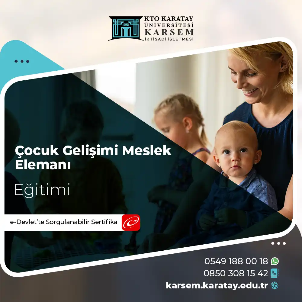 Çocuk Gelişimi Meslek Elemanı Eğitimi Sertifika Programı