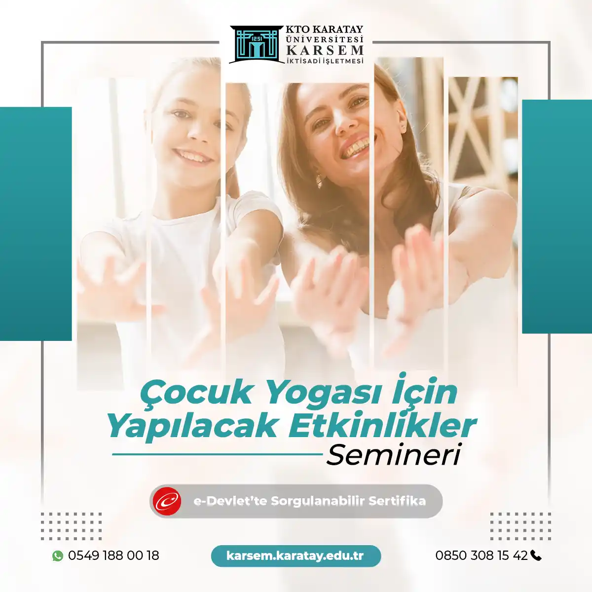 Çocuk Yogası İçin Yapılacak Etkinlikler Semineri