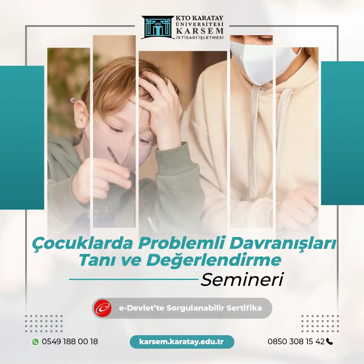Çocuklarda Problemli Davranışları Tanı ve Değerlendirme Semineri