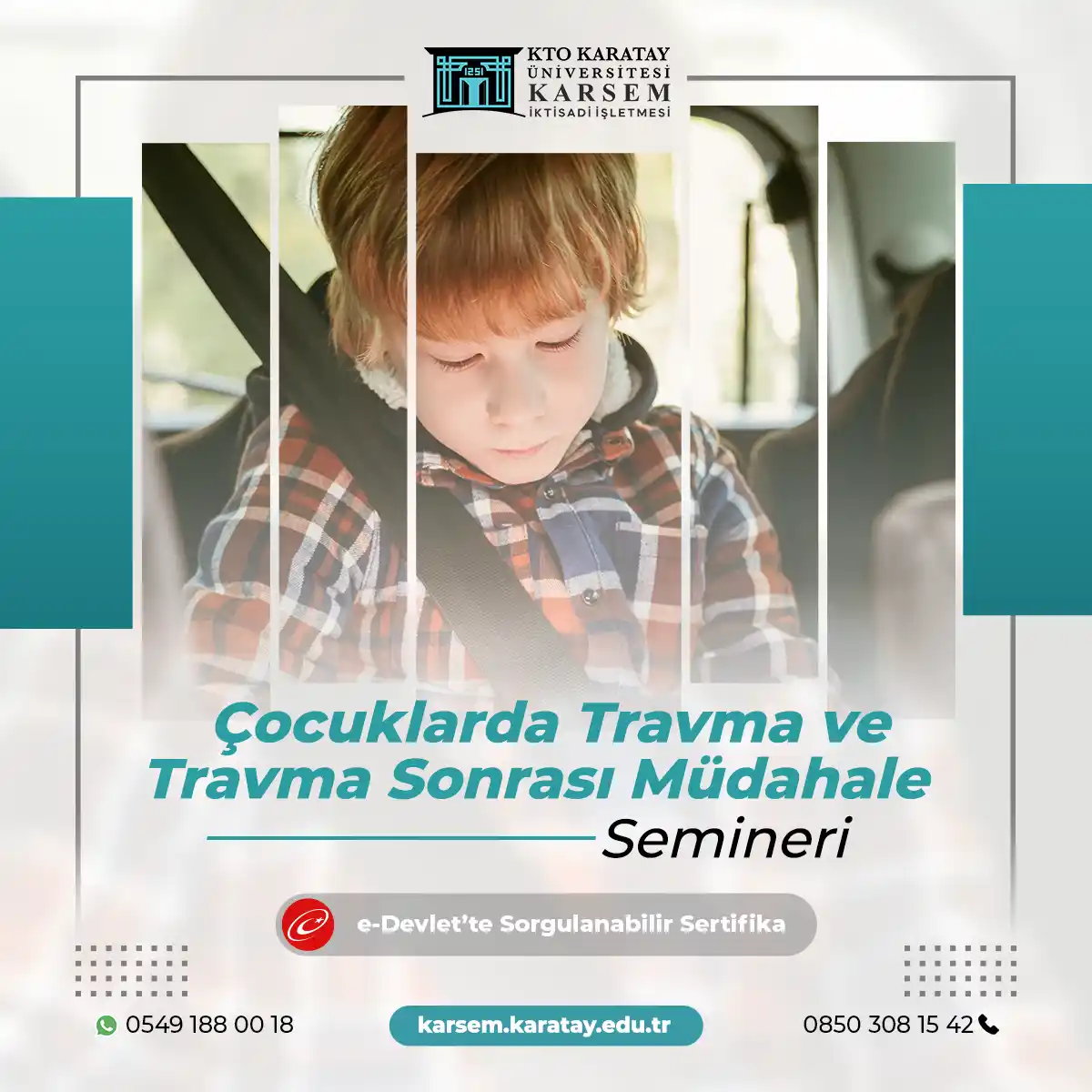 Çocuklarda Travma ve Travma Sonrası Müdahale Semineri