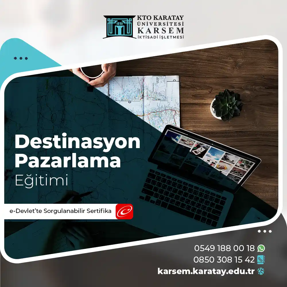 Destinasyon Pazarlama Eğitimi Sertifika Programı