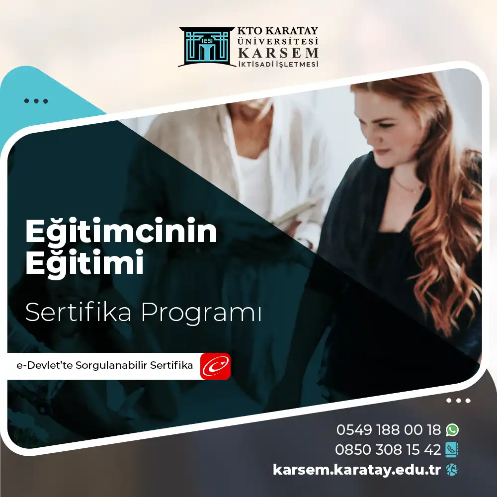 Eğitimcinin Eğitimi Sertifika Programı