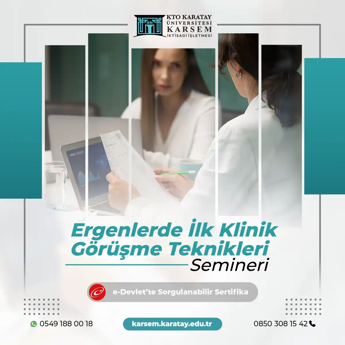 Ergenlerde İlk Klinik Görüşme Teknikleri Semineri