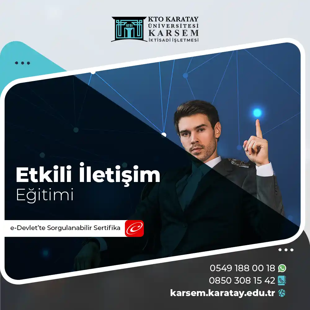 Etkili İletişim Eğitimi Sertifika Programı