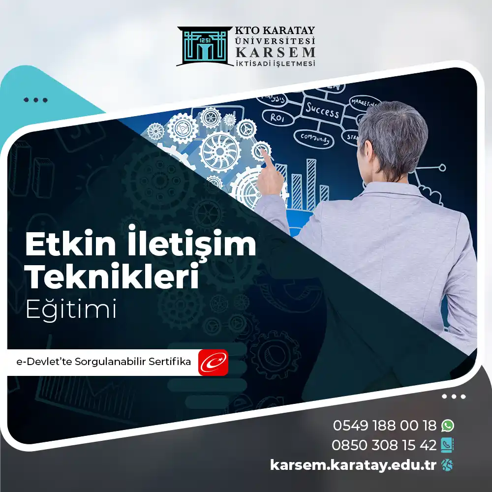Etkin İletişim Teknikleri Eğitimi Sertifika Programı