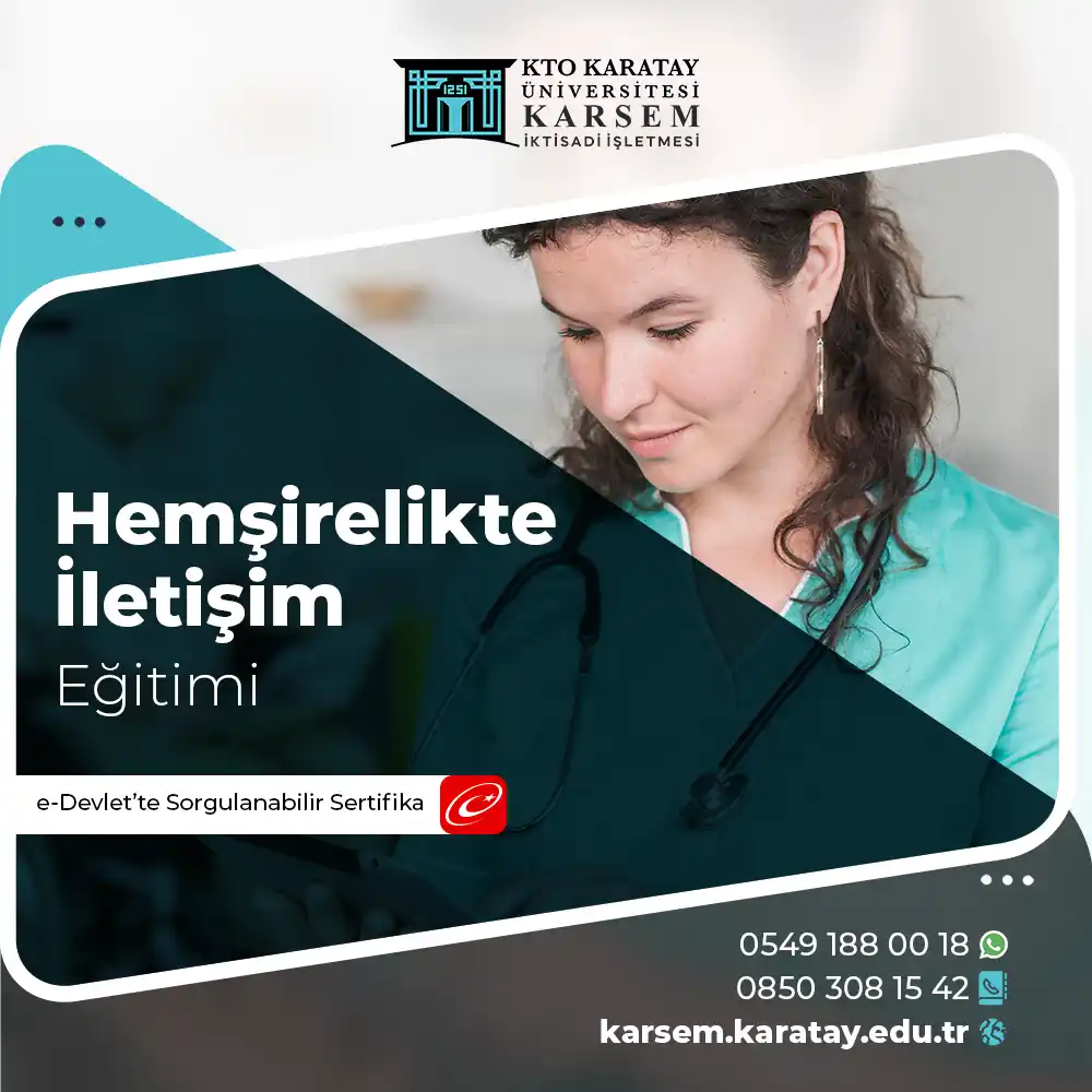 Hemşirelikte İletişim Eğitimi Sertifika Programı
