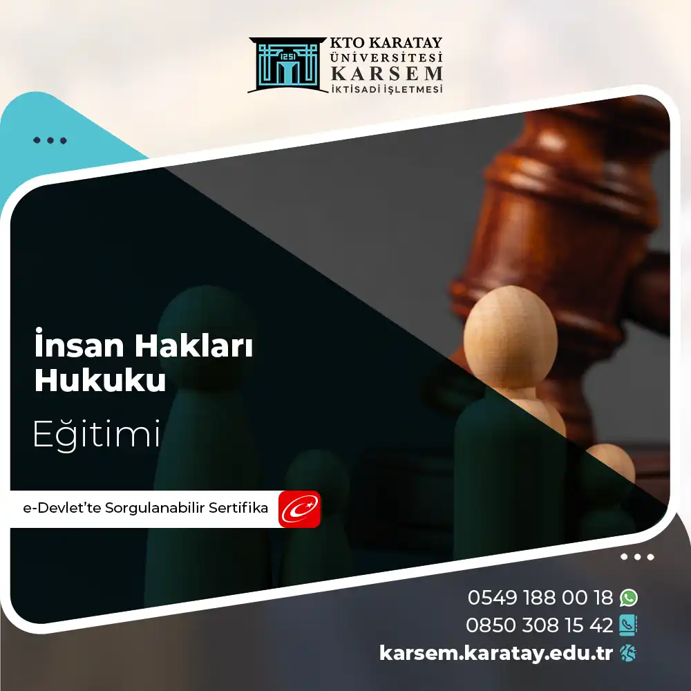 İnsan Hakları Hukuku Sertifika Programı