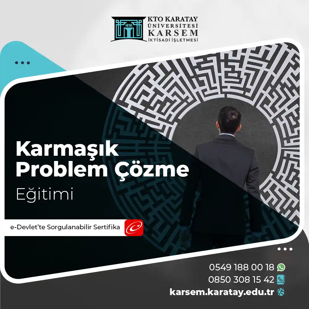 Karmaşık Problem Çözme Eğitimi Sertifika Programı