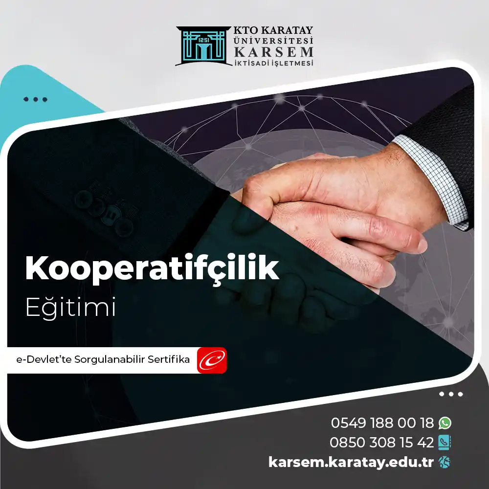 Kooperatifçilik Eğitimi Sertifika Programı