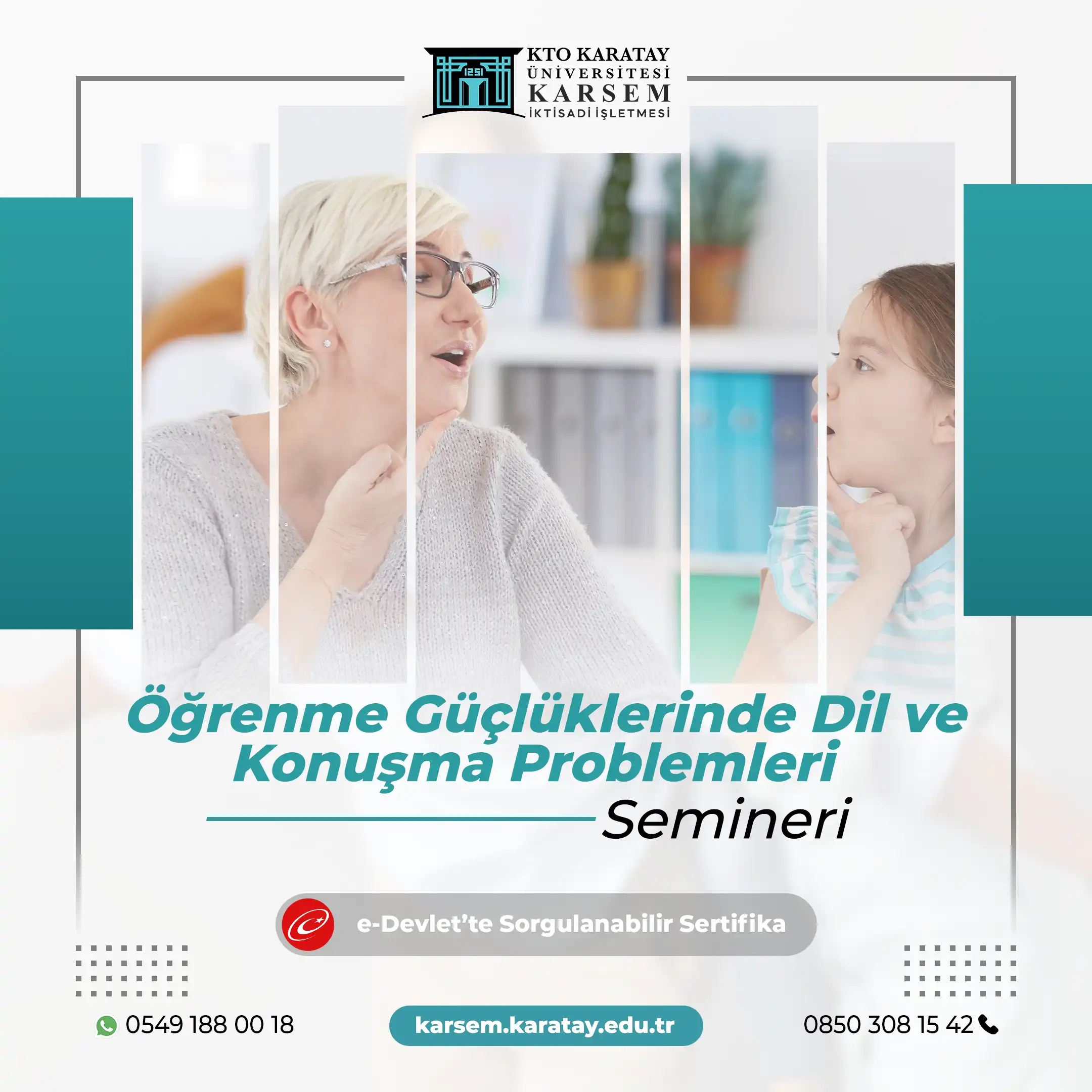Öğrenme Güçlüklerinde Dil ve Konuşma Problemleri Semineri