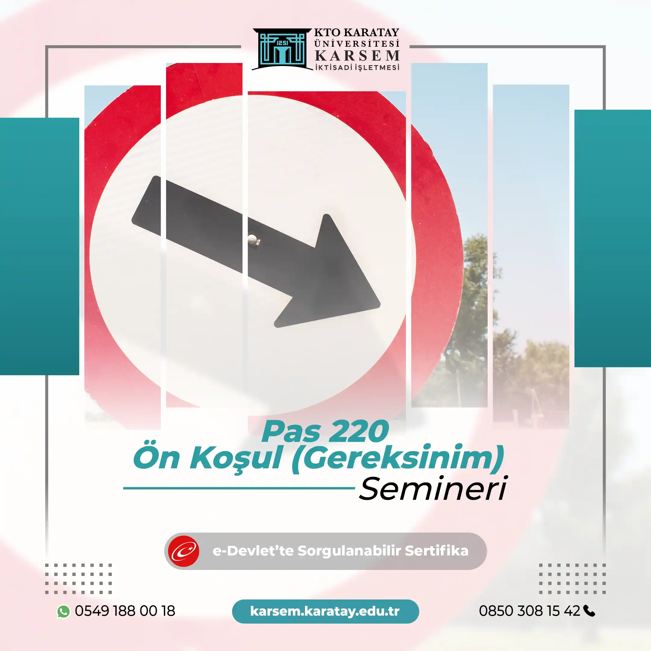 Pas 220 Ön Koşul (Gereksinim) Eğitimi Sertifika Programı