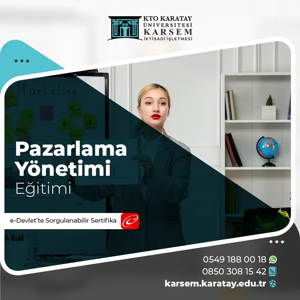 Pazarlama Yönetimi Eğitimi Sertifika Programı