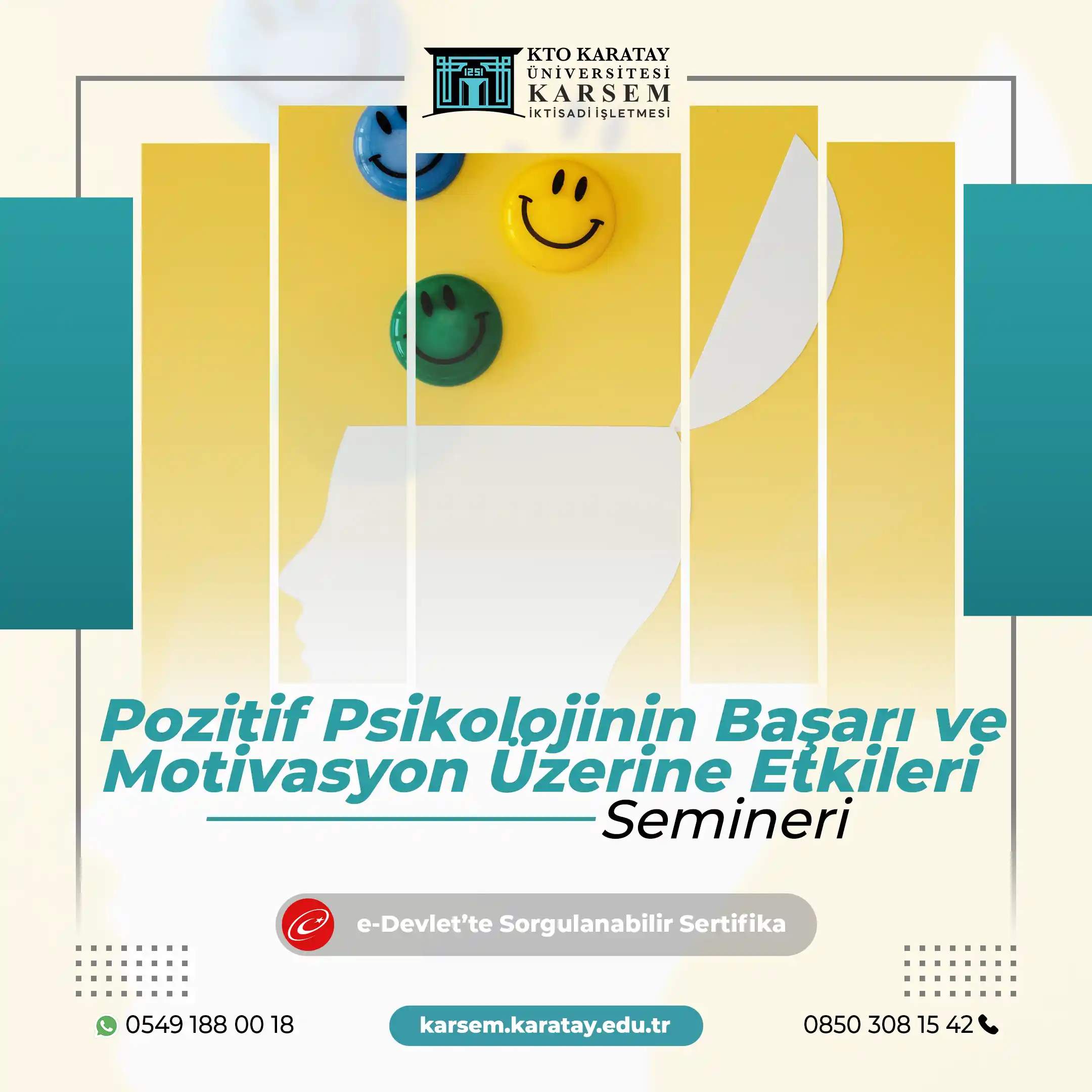 Pozitif Psikolojinin Başarı ve Motivasyon Üzerine Etkileri Semineri