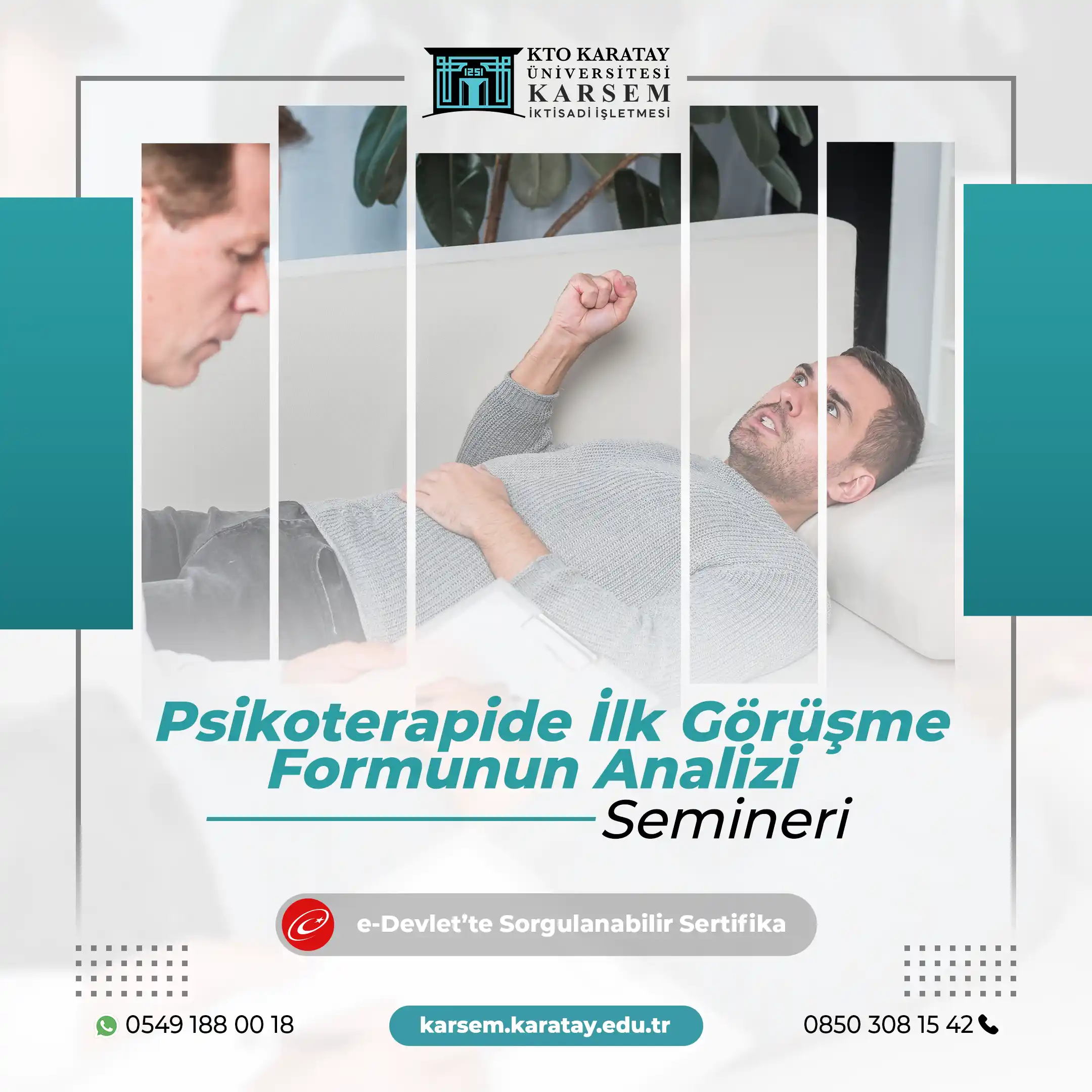 Psikoterapide İlk Görüşme Formunun Analizi Semineri