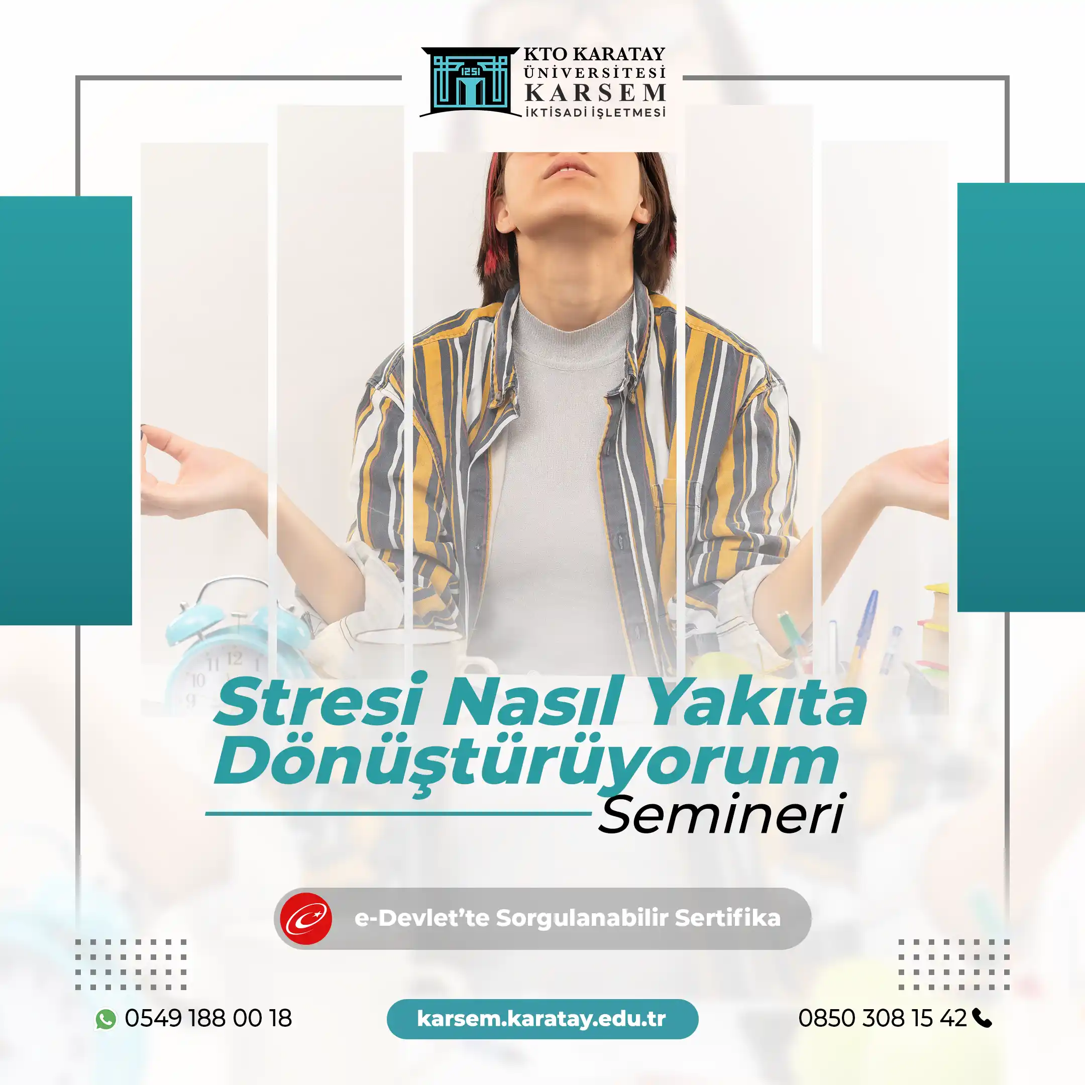 Stresi Nasıl Yakıta Dönüştürüyorum Semineri