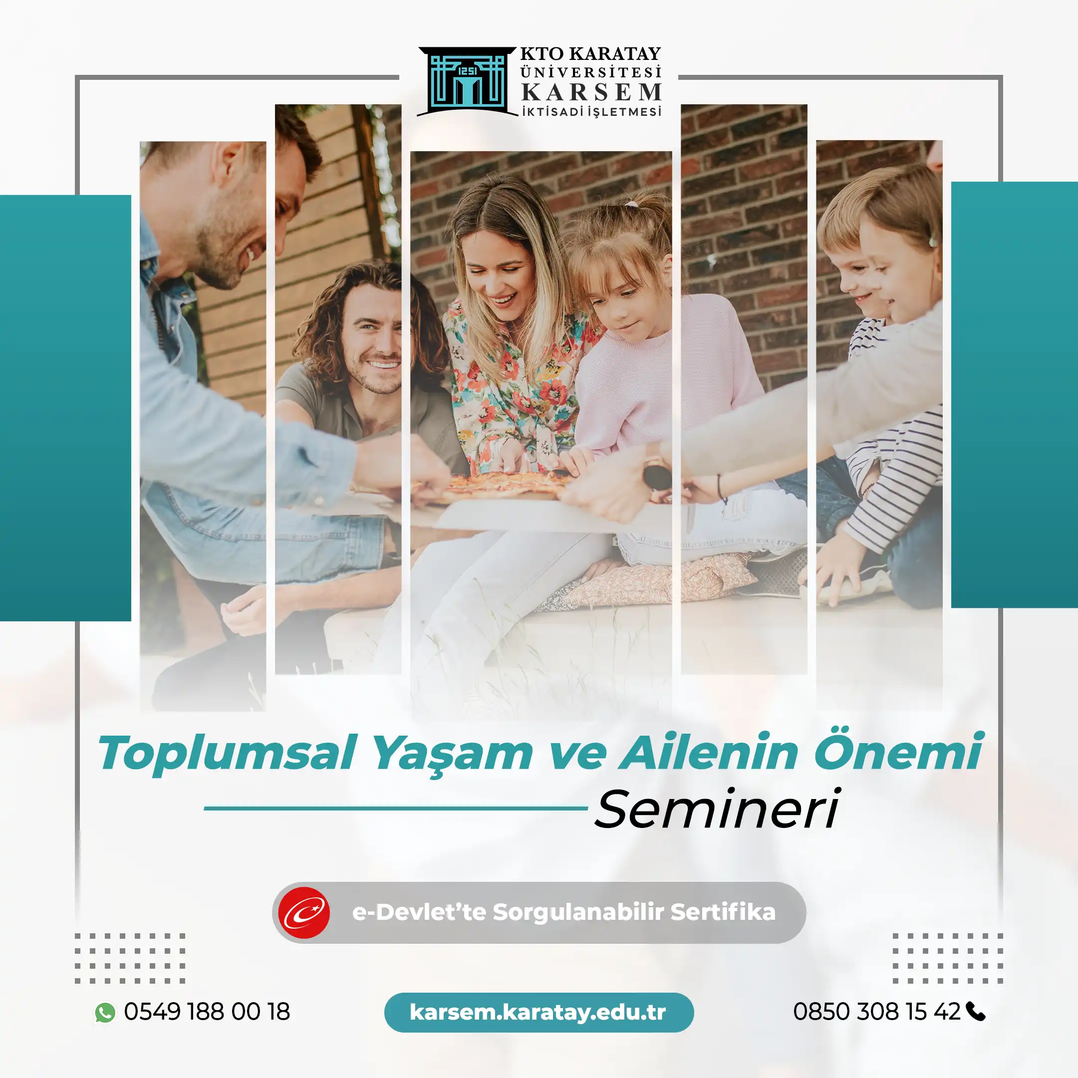 Toplumsal Yaşam ve Ailenin Önemi Semineri