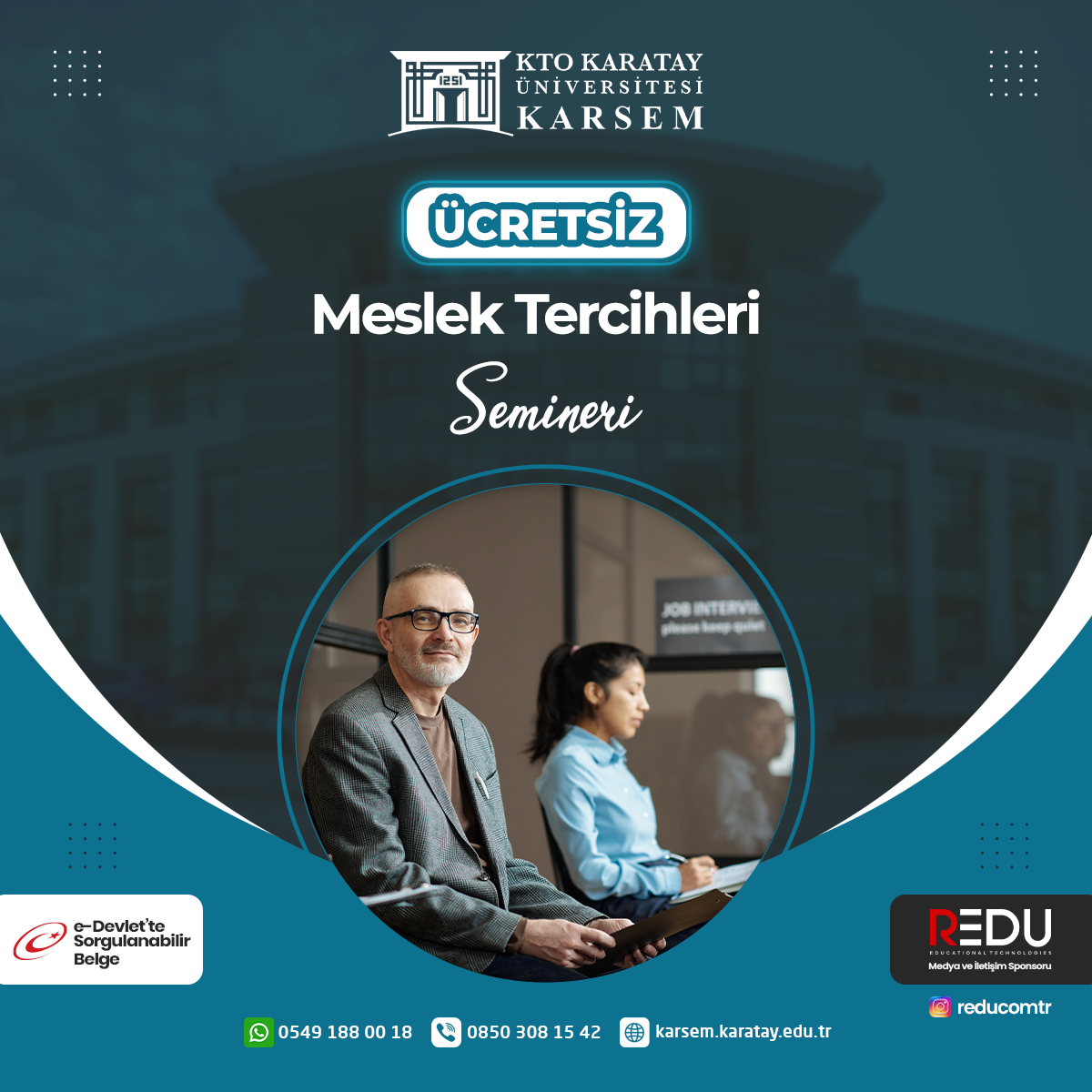 Ücretsiz - Meslek Tercihleri Semineri
