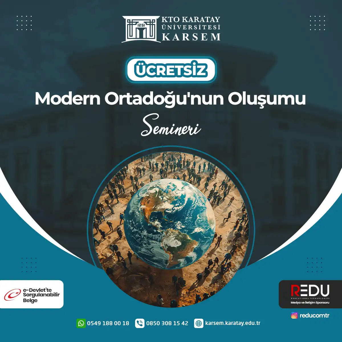 Ücretsiz - Modern Ortadoğu'nun Oluşumu Semineri