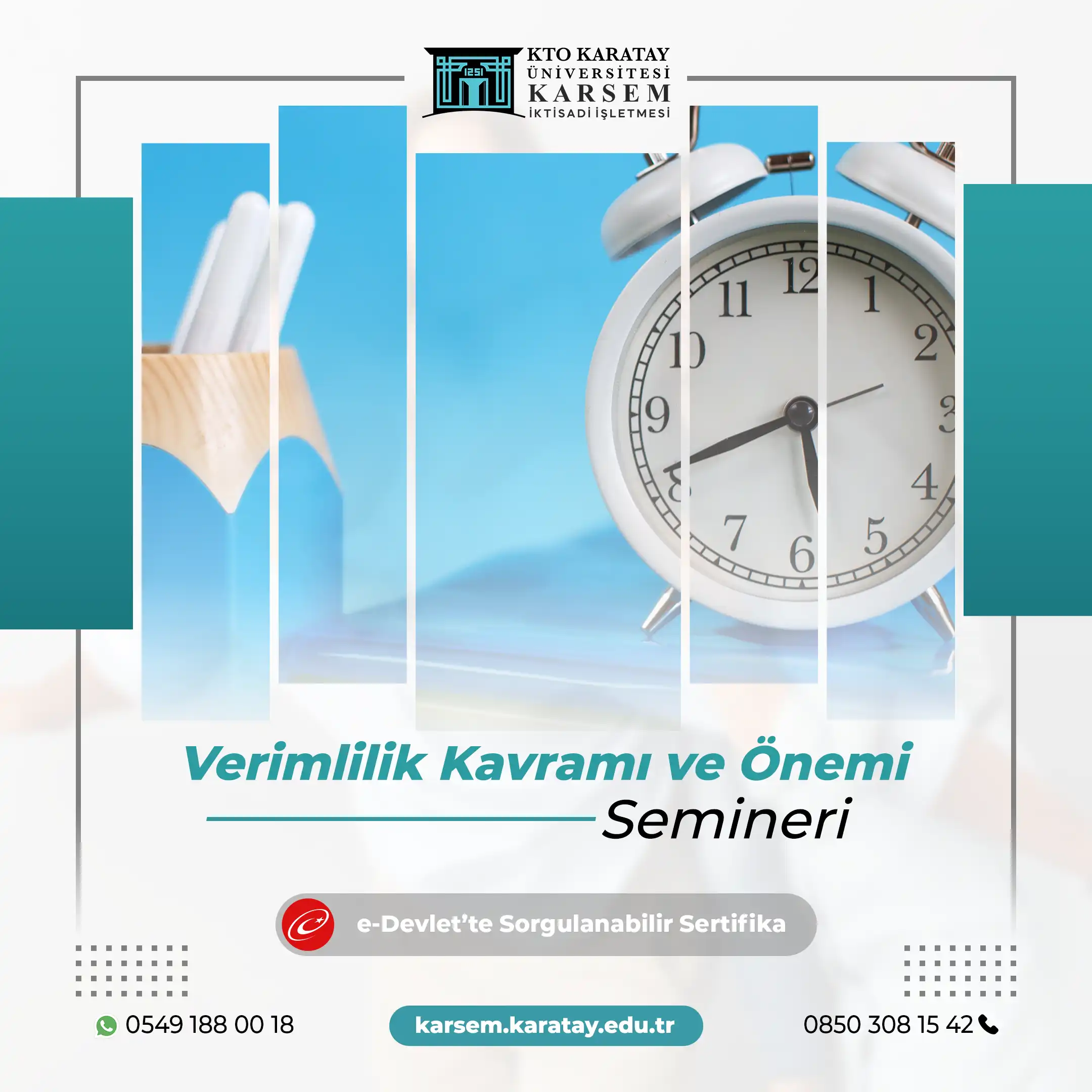 Verimlilik Kavramı ve Önemi Semineri