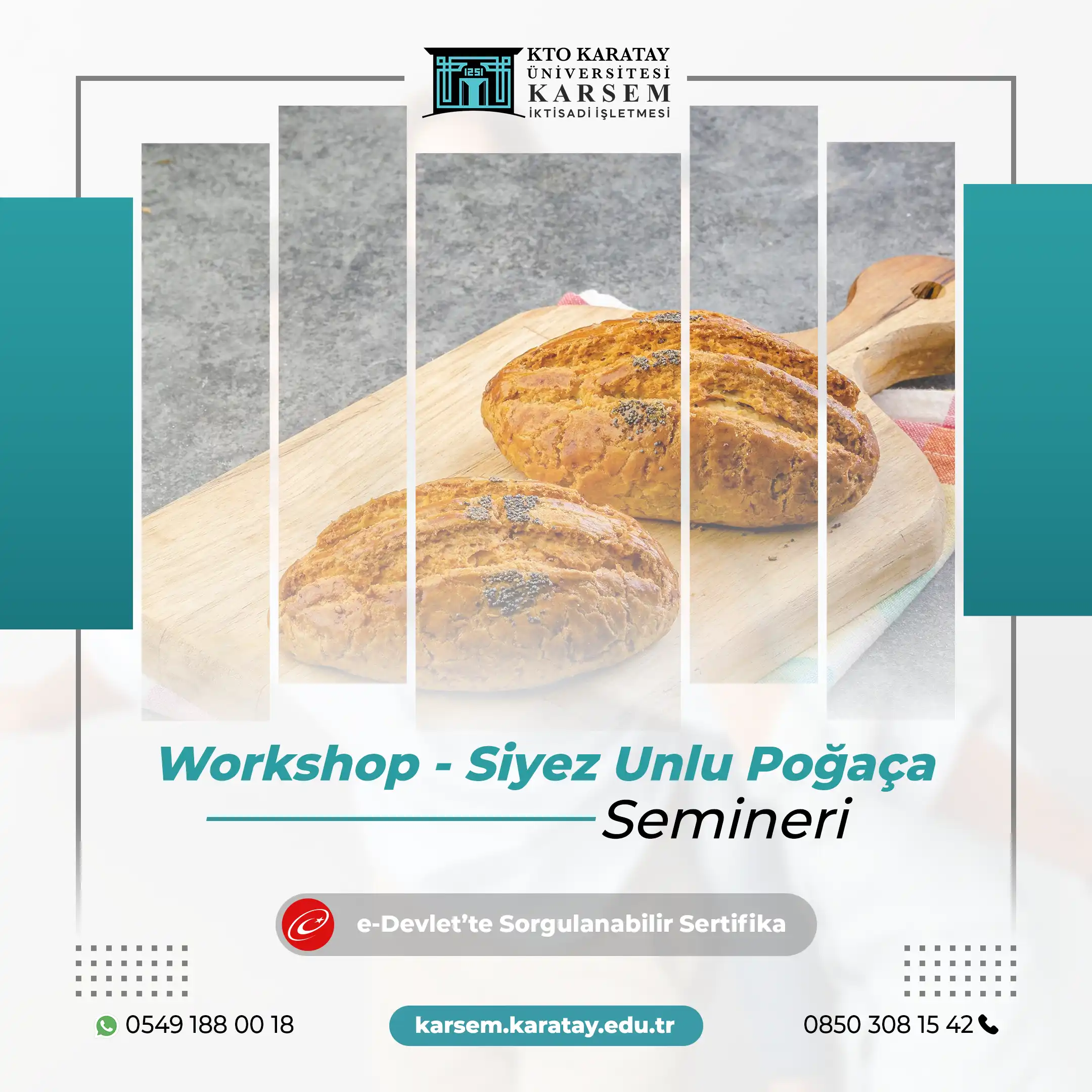 Workshop - Siyez Unlu Poğaça Semineri