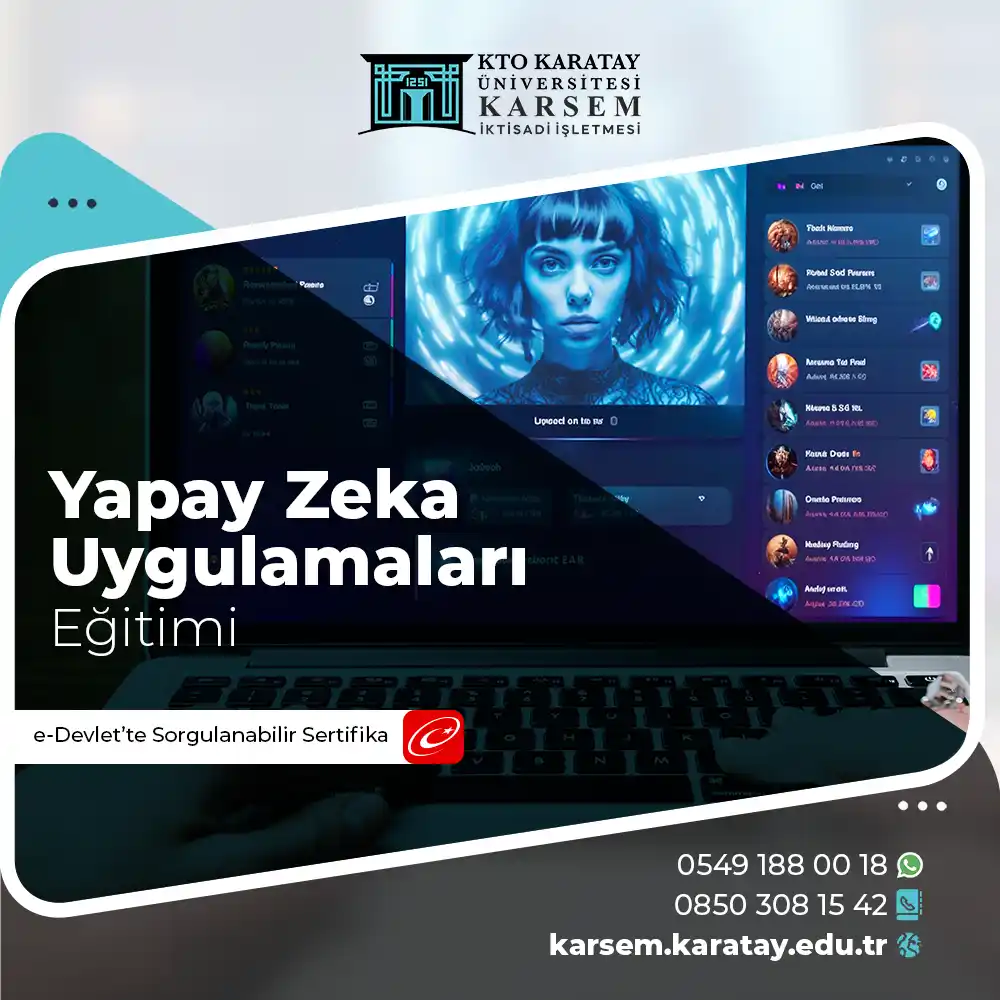 Yapay Zeka Uygulamaları Eğitimi Sertifika Programı