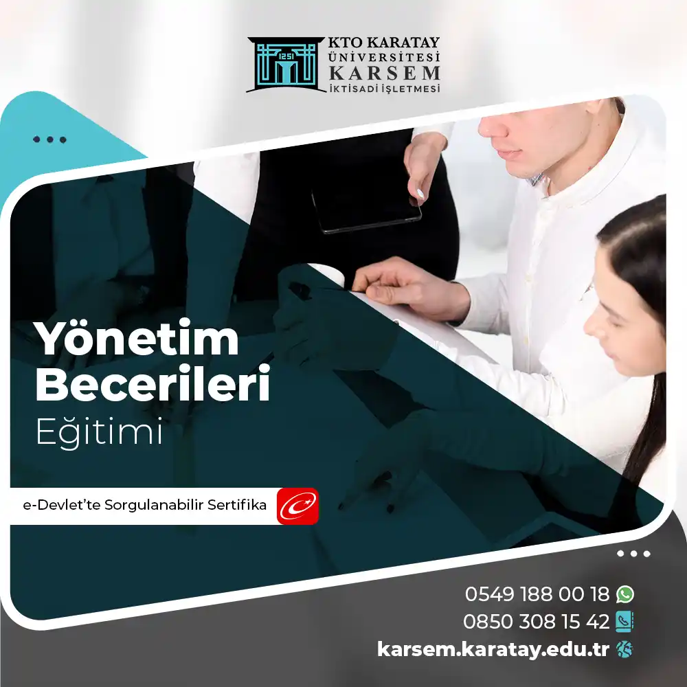 Yönetim Becerileri Eğitimi Sertifika Programı