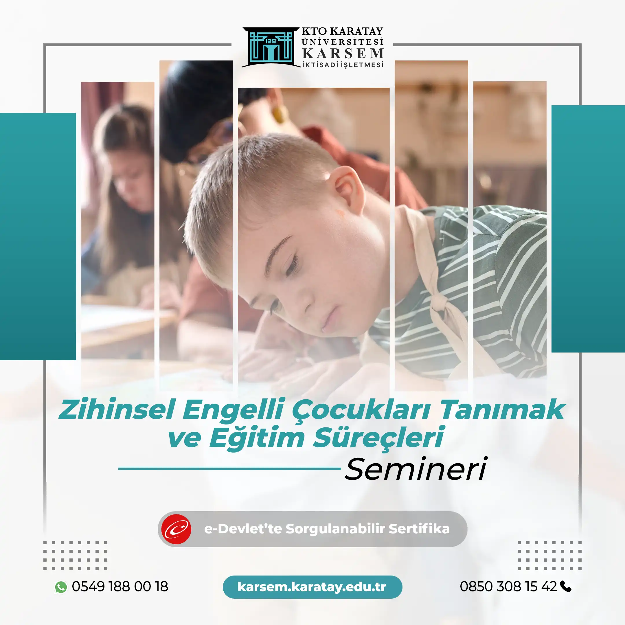 Zihinsel Engelli Çocukları Tanımak ve Eğitim Süreçleri Semineri