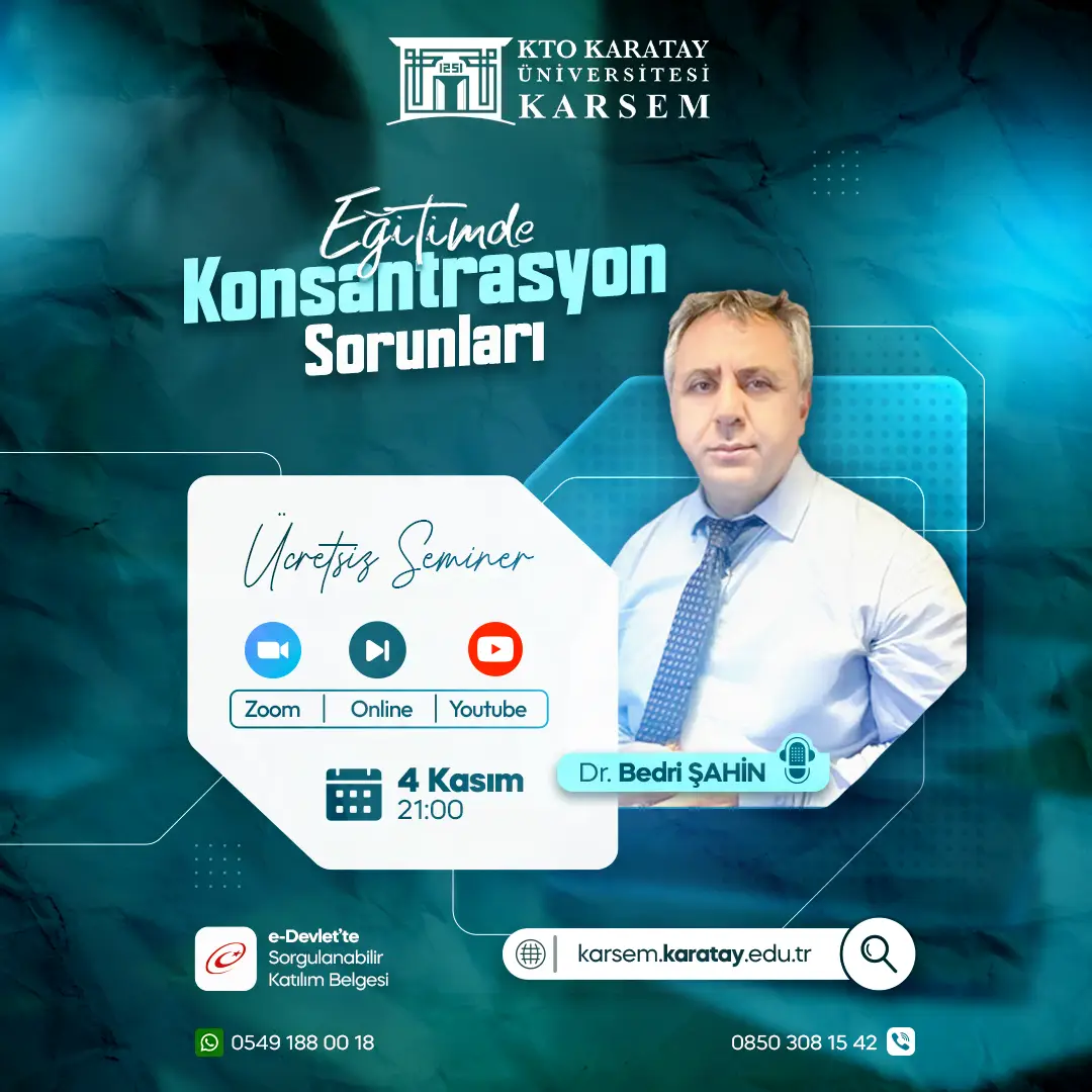 Eğitimde Konsantrasyon Sorunları