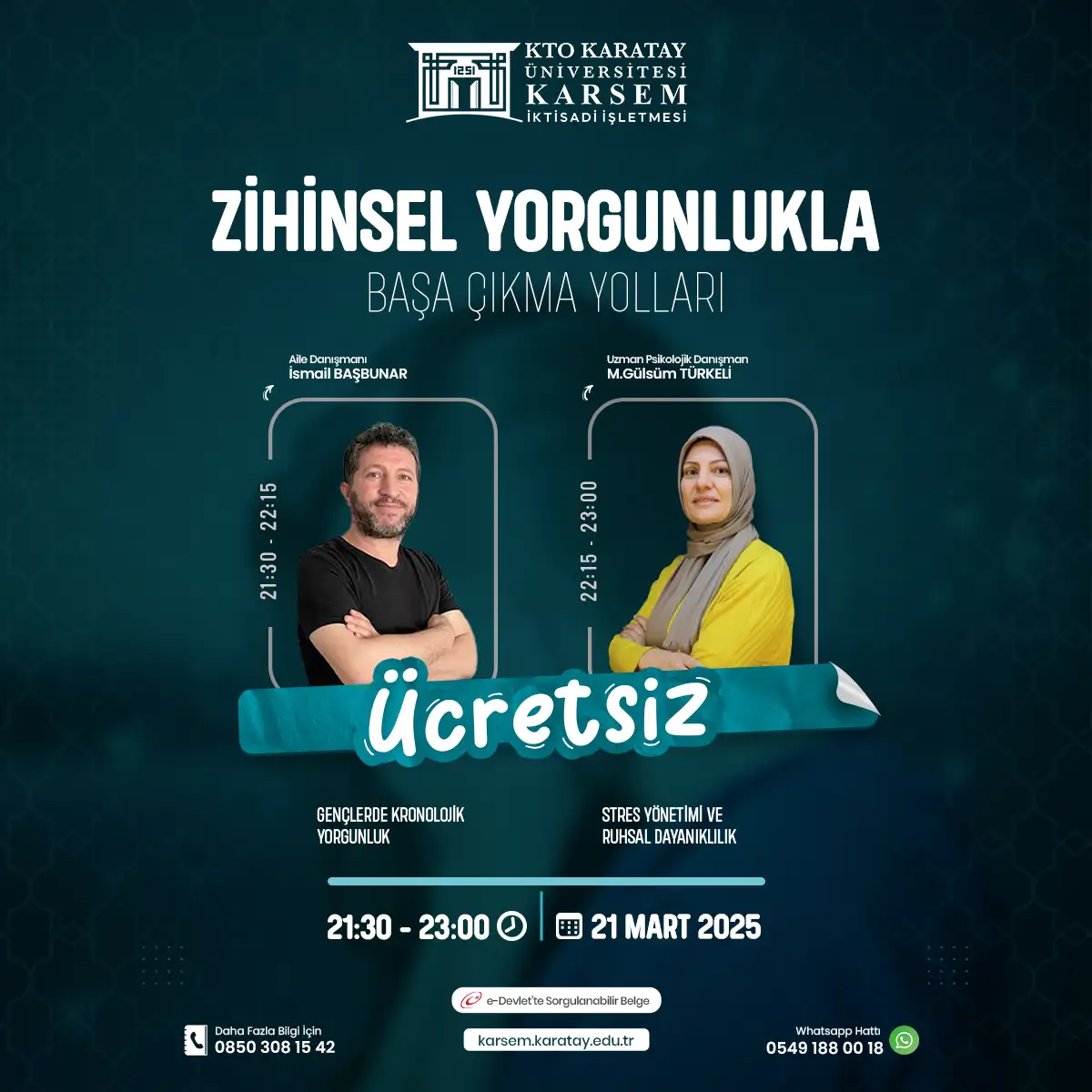 Zihinsel Yorgunlukla Başa Çıkma Çıkma Yolları