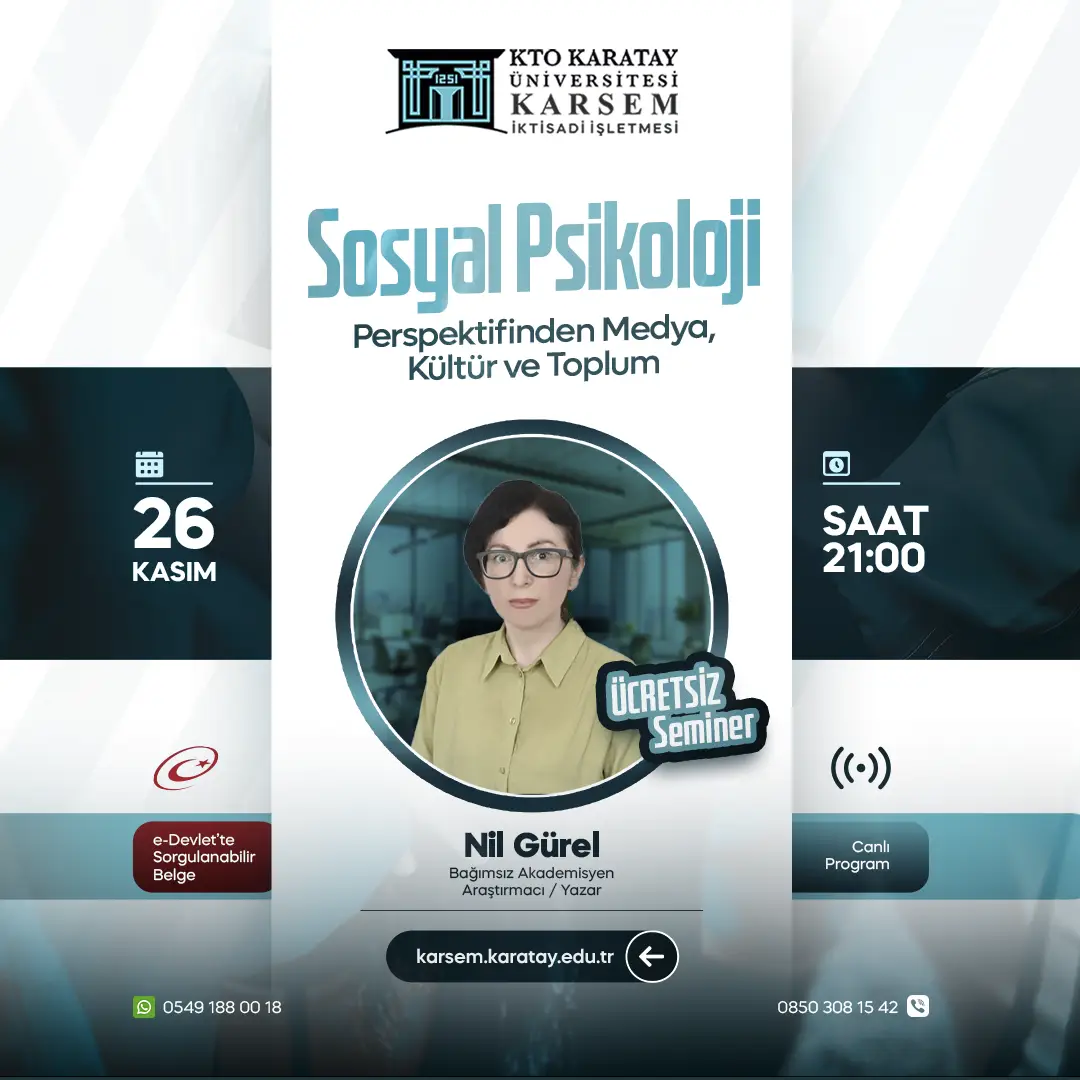 Sosyal Psikoloji Perspektifinden Medya, Kültür ve Toplum